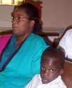 Michelle with son Kris